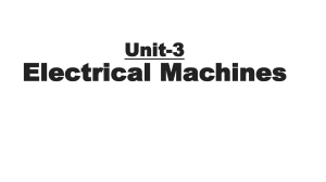 Unit-3 Electrical Machines Single Phase Transformer