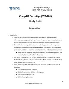 CompTIA-Security+(SY0-701)-Study-Guide