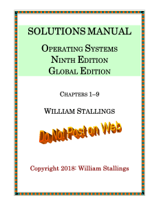 OS 2018 9th Edition-solutions