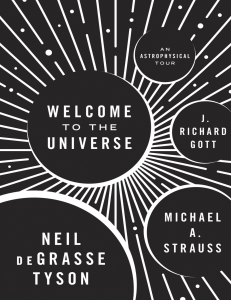 Welcome to the Universe  An Astrophysical Tour