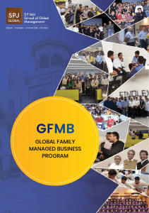 GFMB Brochure SP Jain School of Global Management