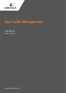 Sea Traffic Management User Manual