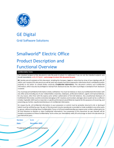 Smallworld Electric Office Functional Overview - Whitepaper PDF