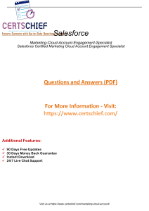 Latest Marketing-Cloud-Account-Engagement-Specialist Updated Questions Answers PDF Dumps
