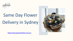 Best Same Day Flower Delivery in Sydney