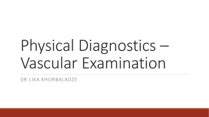 6.Vascullar Examination