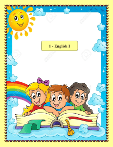 1 - English I - Singular Plural - Assignment (1)