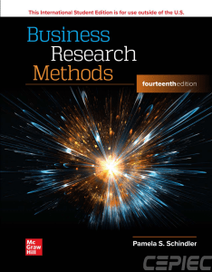 Business Research Methods Textbook