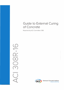 ACI 308R-16-guide to external curing of concrete