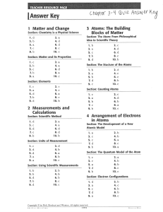 key honors chem chapt 3-4 sg and section quiz-3