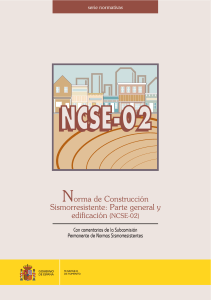 NCSE-02 Norma de Construc. Sismorresistente
