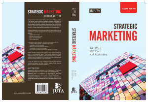 Strategic Marketing 2e