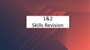 gg4 skills revision 1-2