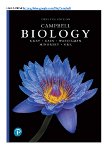 Biology Campbell 12 Edition