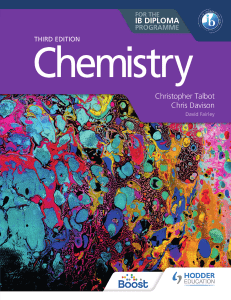 Christopher Talbot, Chris Davison - Chemistry for the IB Diploma Third edition-Hodder Education (2023)
