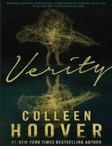 Verity - Colleen Hoover PAYPAL