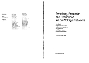 Switching Protection and Distribution in Low Voltage Networks
