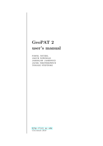 GeoPAT2 Manual