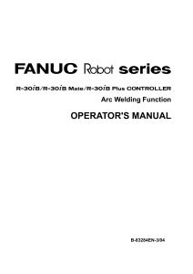 R-30iB Plus ArcTool operator manual B-83284EN-3 04