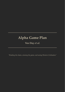 alpha-game-plan