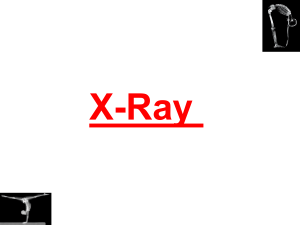 X-ray lecture notes
