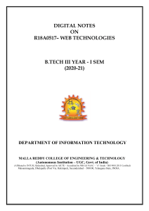 (R18A0517) Web Technologies (1)