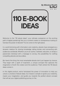 110 ebook ideas  winning wealth 