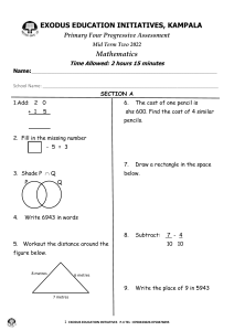 P.4 maths