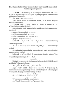 Tartiblangan to'plamlar va