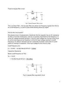 OP amp filter Lec(4)