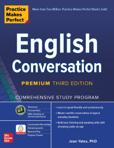【蓝皮】【English】Jean Yates - Practice Makes Perfect  English Conversation-McGraw-Hill Education (2020)