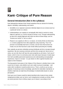 Kant- Critique of Pure Reason 2 (2)