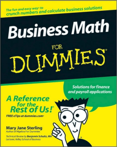 Sterling - Business Math For Dummies