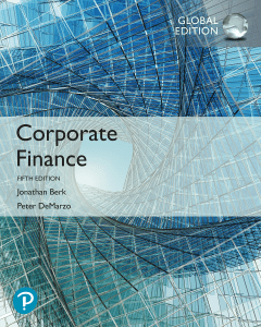 (The Pearson series in finance) Peter M. DeMarzo  Jonathan B. Berk - Corporate finance-Pearson Education (2020)-1-32