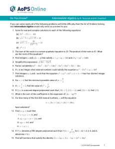 intermediate-algebra-posttest
