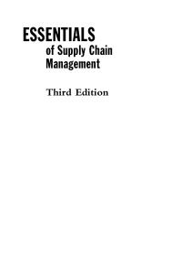  Michael Hugos auth.   Essentials of Supply Chain  BookZZ.org 