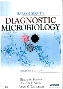 Bailey and Scott's Diagnostic Microbiology-12th Ed