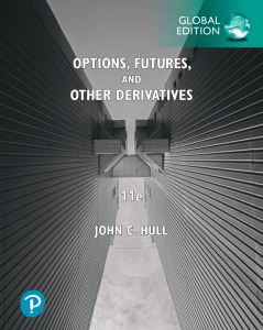 Options, Futures, and Other Derivatives, Global Edition part1