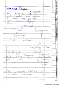 Use Case with example