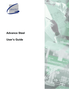 Advance Steel User's Guide