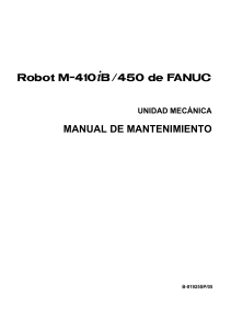 Manual Robot M-410iB 450 FANUC