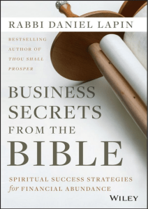 Business Secrets From the Bible  Spiritual - Daniel Lapin