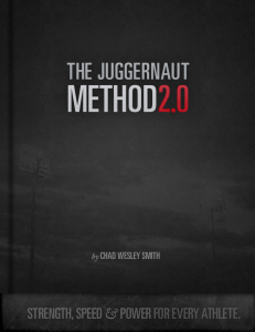 Chad Wesley Smith - The Juggernaut Method 2.0