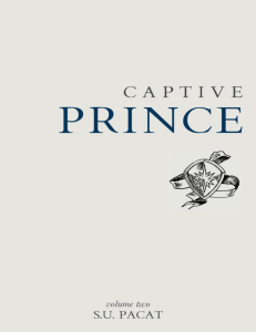 Captive Prince  Volume Two - S.U. Pacat (1)