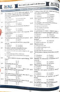 10.CELL CYCLE 2