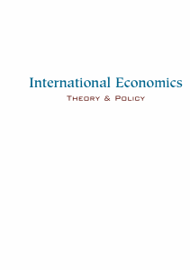 International Economics Theory and Policy (8th Edition) (Paul R. Krugman, Maurice Obstfeld) (Z-Library)