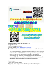 CAS 59774-06-0 2-bromo-1-phenylhexan-1-one Whatsapp+8618086003771