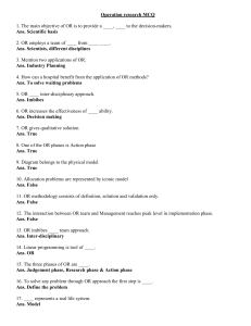 Operation-Research-MCQs