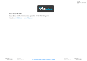 ServiceNow.Pre .CIS-VRM.VCEplus.60q-DEMO