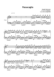 Passacaglia - Handel Halvorsen (Pianistos)